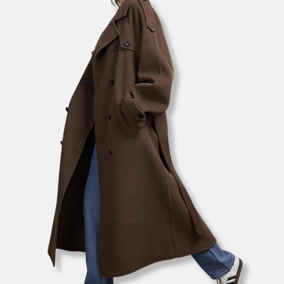Women’s Relaxed Maxi Trench Coat