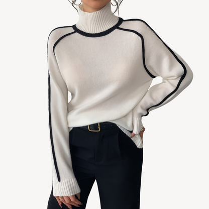 Women’s Vintage Striped Knit Sweater