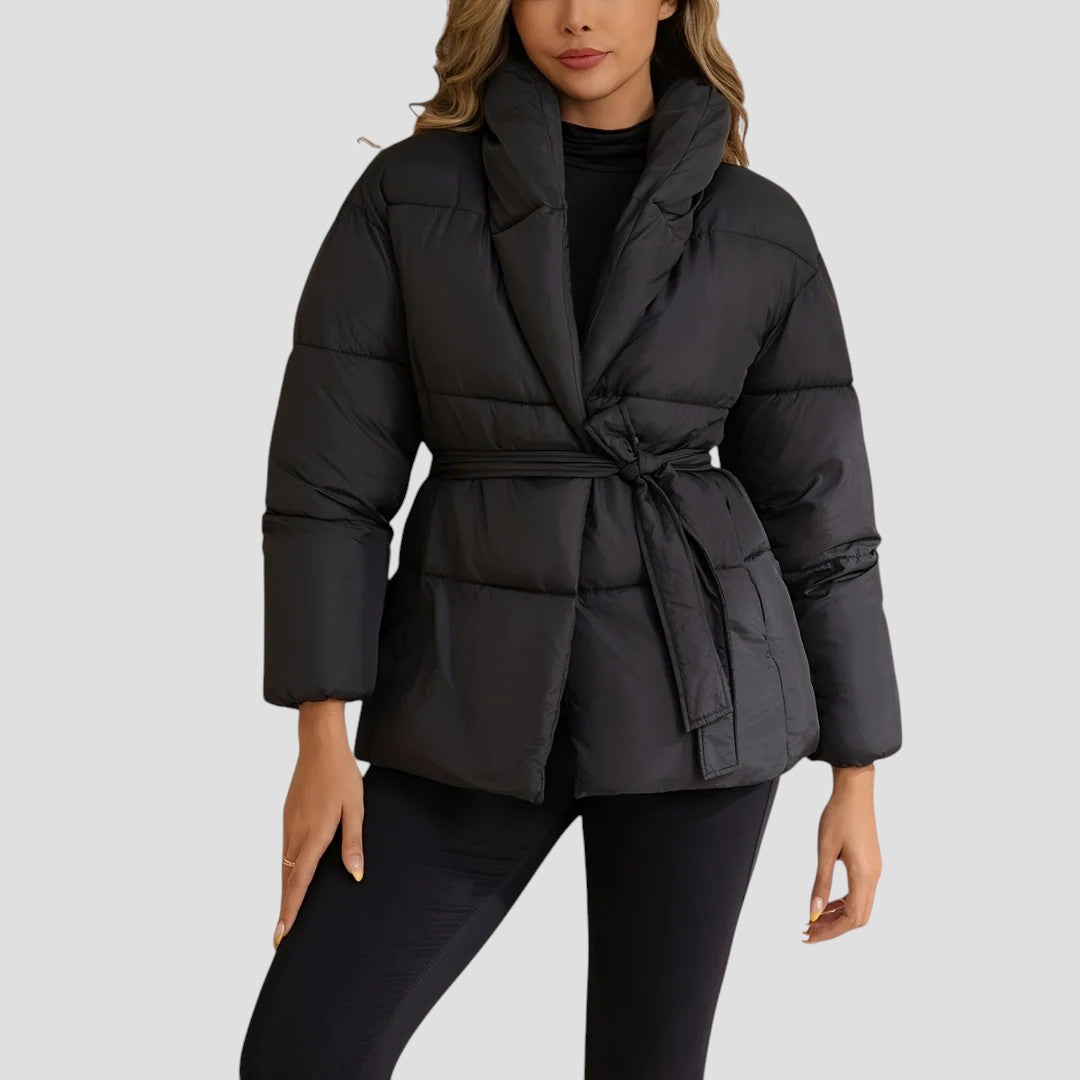 Women’s Black Bubble Winter Jacket