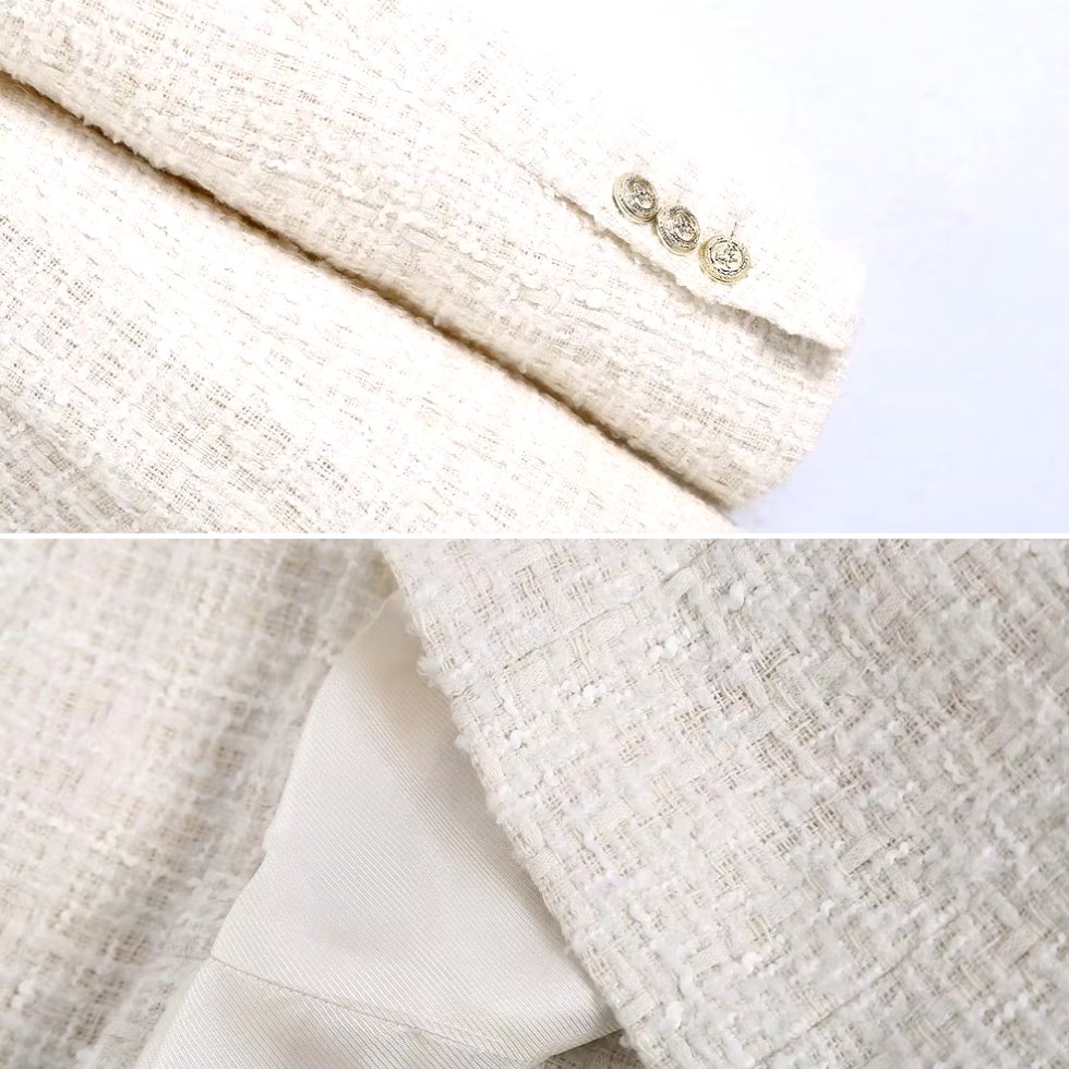 Womens Tweed Blazer