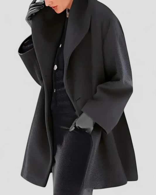 Women’s Casual Buttoned Windbreaker Coat