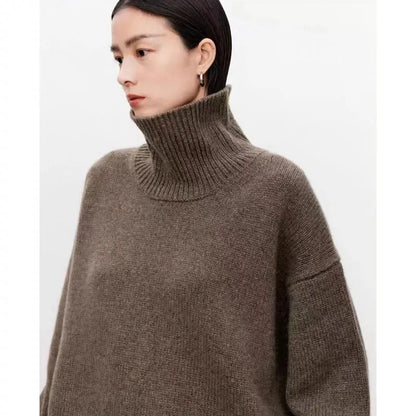 Women’s Pure Cashmere Turtleneck Sweater