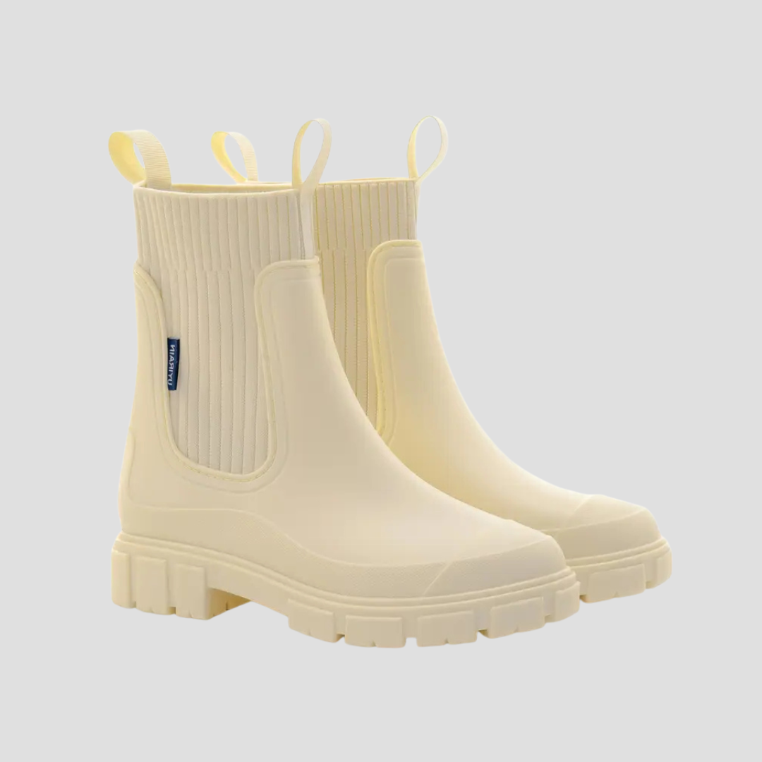 Women’s Rainproof Knit Shaft Boots