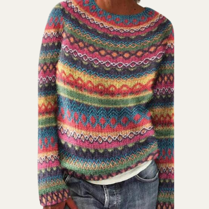 Women’s Striped Knitted Sweater