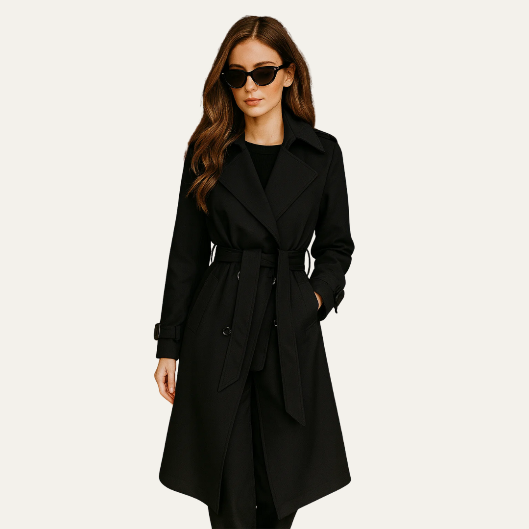Women’s Classic Double-Breasted Trench Coat